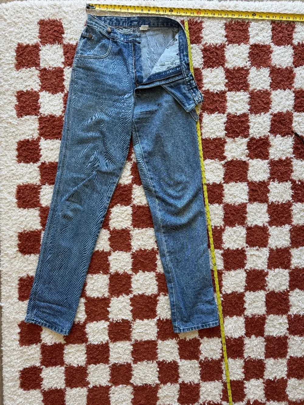 Vintage 80s Rocky Mountain High Waisted Jeans 100% cotton (Rockies) - Picture 4 of 11